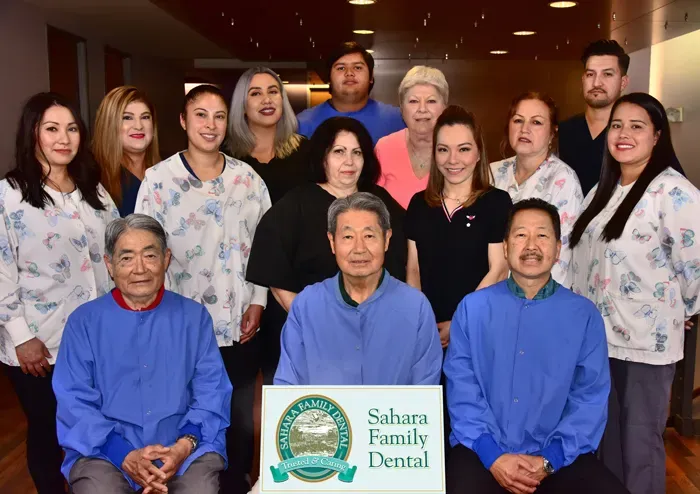 Dentists and staff at Sahara Family Dental, emergency dentist in Montebello CA